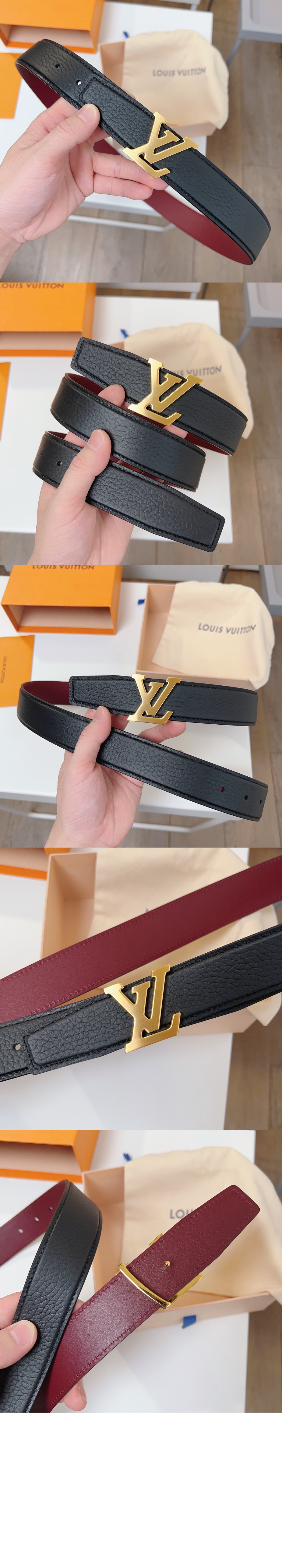 루이비통 LV 헤리티지 리버서블 벨트 M8205T