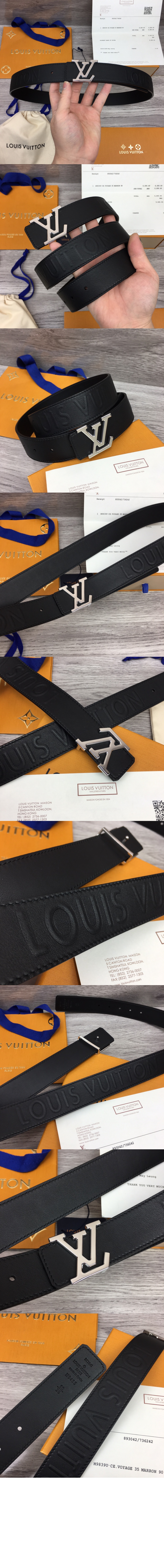 루이비통 리버서블 벨트 M0455T