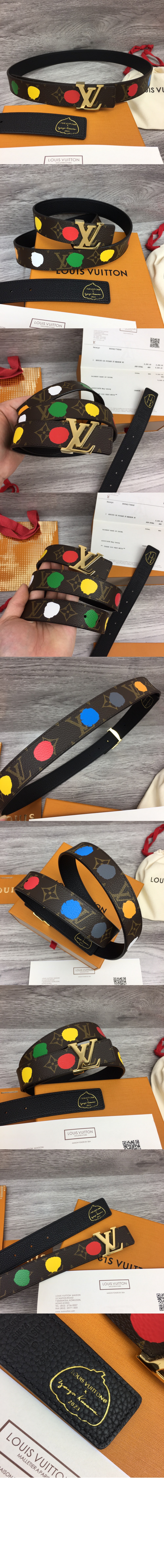 루이비통 리버서블 벨트 M0655U