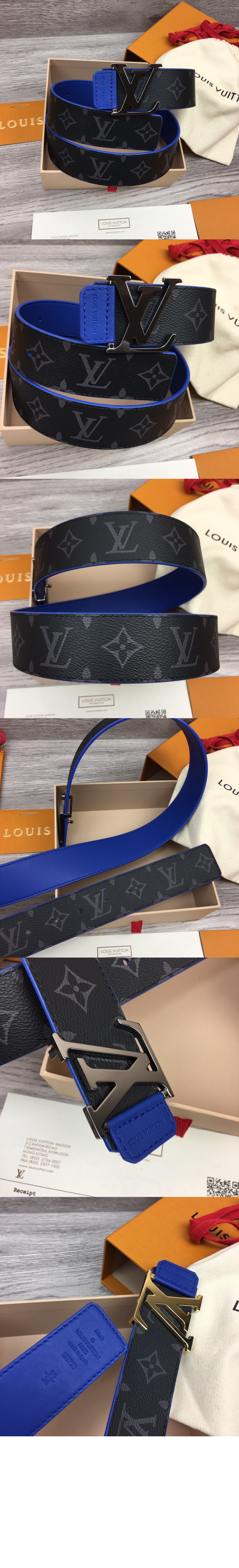 루이비통 LV 태그 리버서블 벨트 M0720U