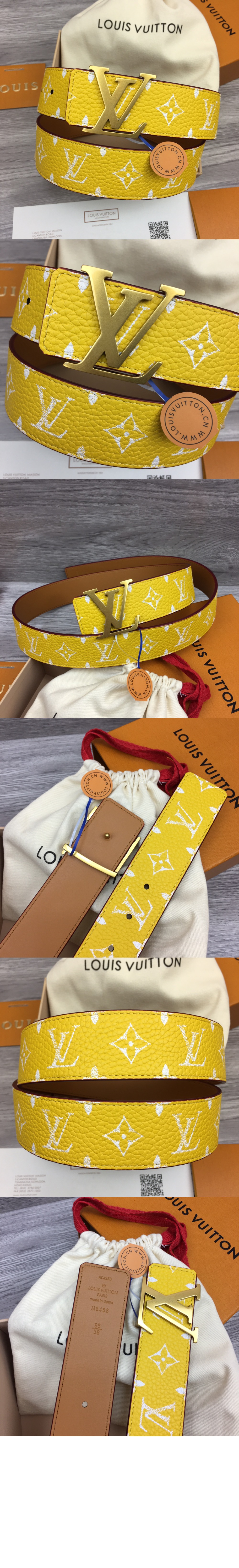 루이비통 리버서블 벨트 M8460