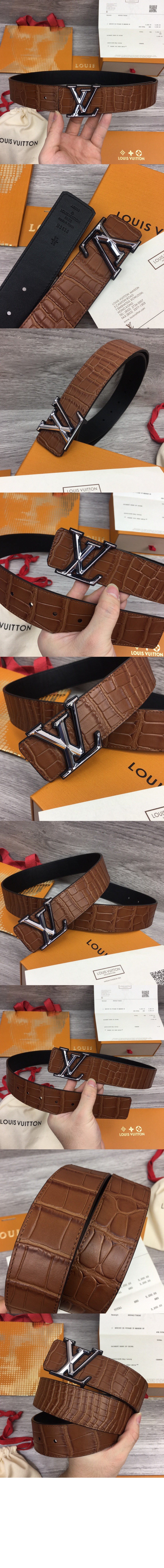 루이비통 LV 피라미드 벨트 M0638U