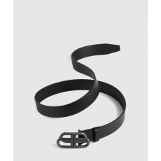 발렌시아가 BB 라지 벨트 블랙 570370