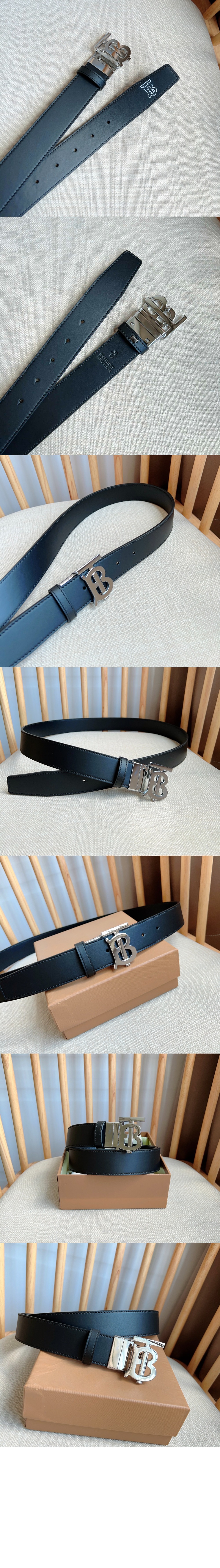 체크 레더 TB 벨트 80666511