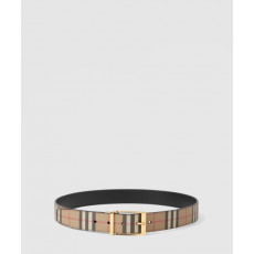 양면 체크 벨트 80649611