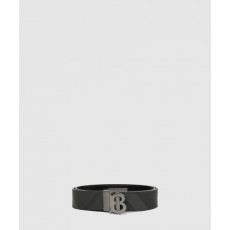 버버리 체크 레더 리버시블 TB 벨트 80653391