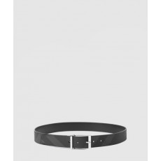 버버리 체크 레더 리버시블 벨트 80649591