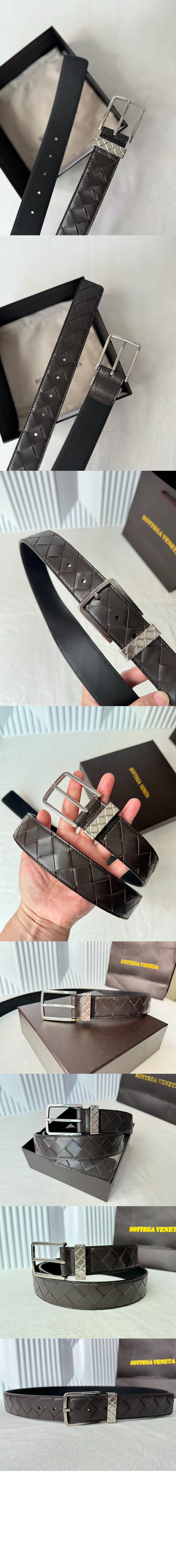 보테가베네타 인트레치오 루프 벨트 793876