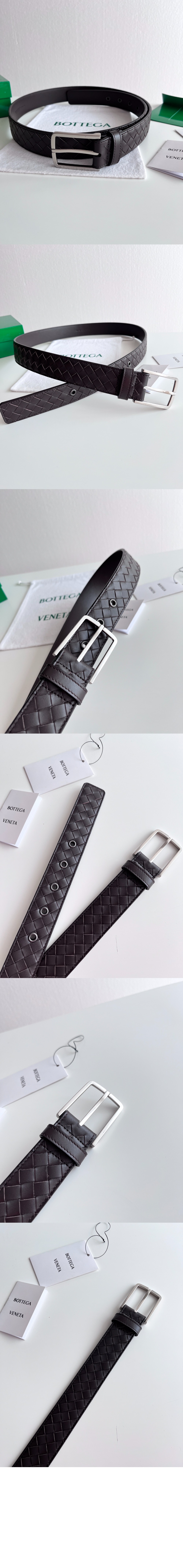 보테가베네타 인트레치아토 벨트 609182