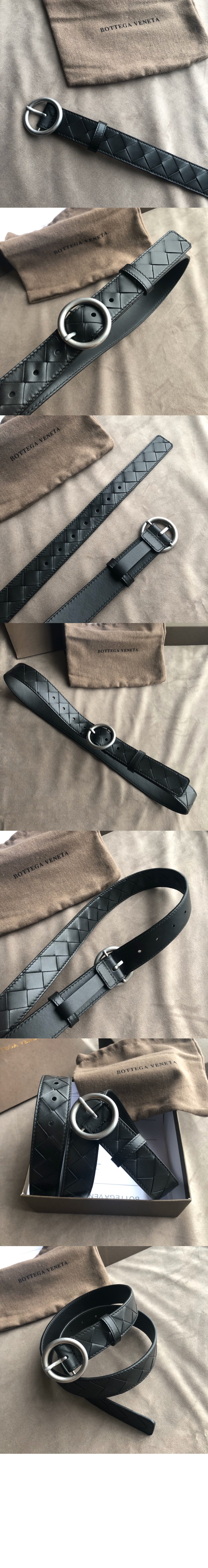 보테가베네타 오버사이즈 인트레치오 위빙 벨트 701227