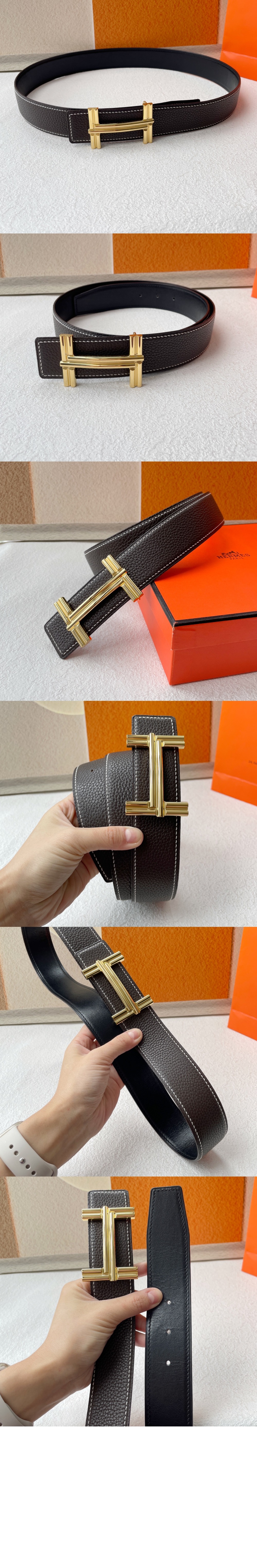에르메스 트래버스 버클&양면 벨트
