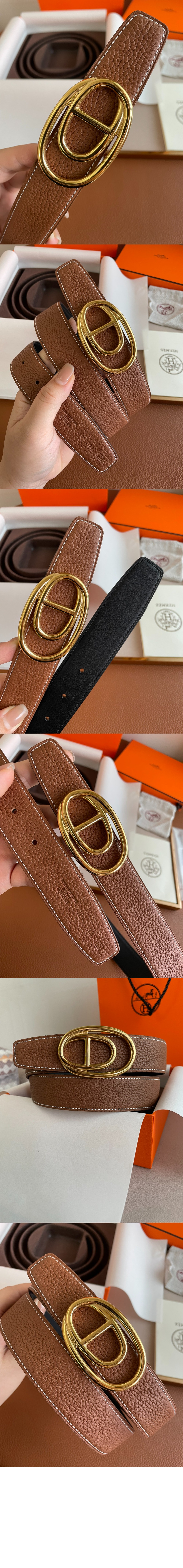 에르메스 오디세 리버서블 벨트