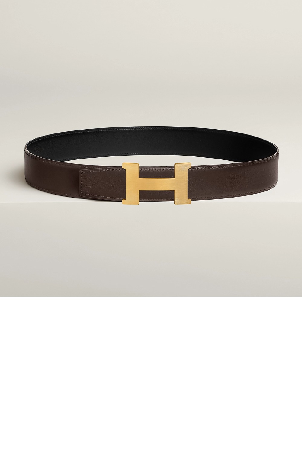 에르메스 양면 가죽 벨트