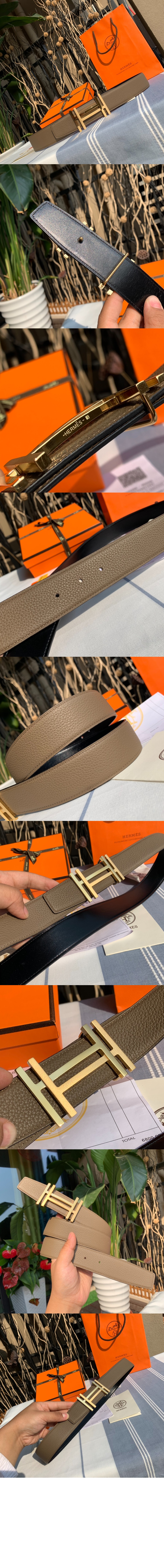 에르메스 까레 리버서블 벨트