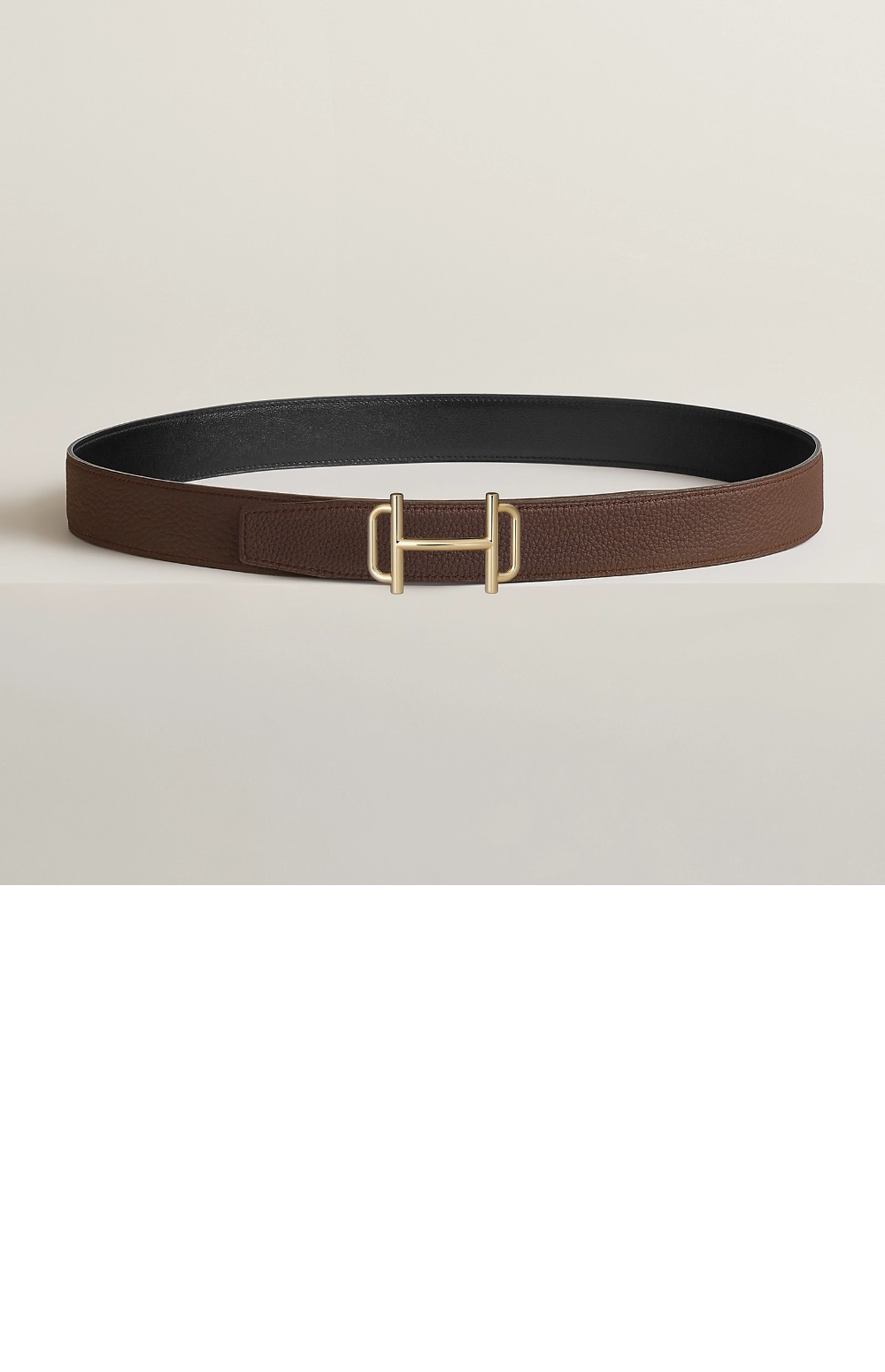 에르메스 리버서블 가죽 스트랩