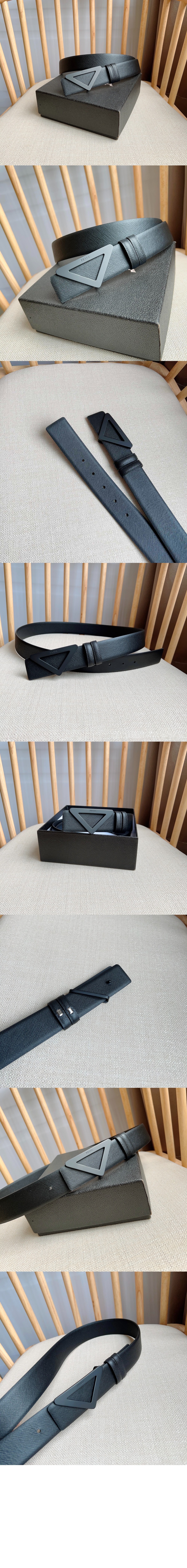 프라다 사피아노 리버서블 벨트 2CA004