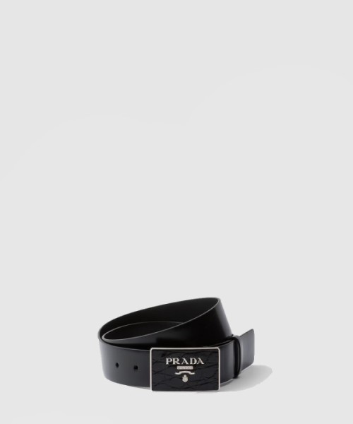 프라다 사피아노 가죽 벨트 2CC534