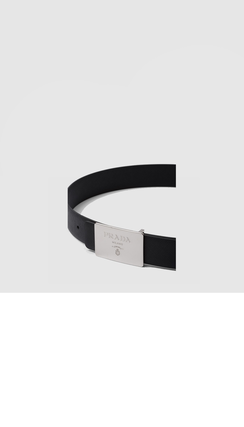 프라다 메탈 버클 벨트 2CF015