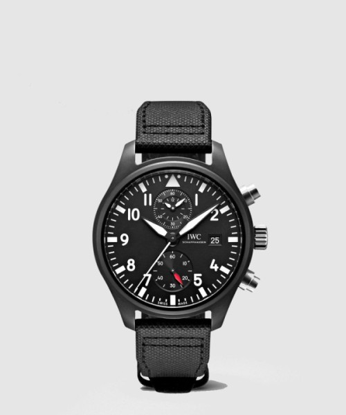 IWC 파일럿 워치 크로노그래프 탑 44.5 IW389001
