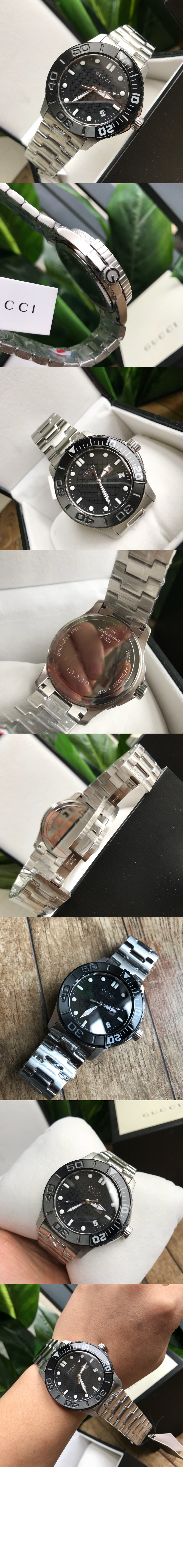 구찌 G 타임리스 워치 44 126249