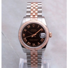 롤렉스 중형 데이저스트 콤비 검정판 로만 178271