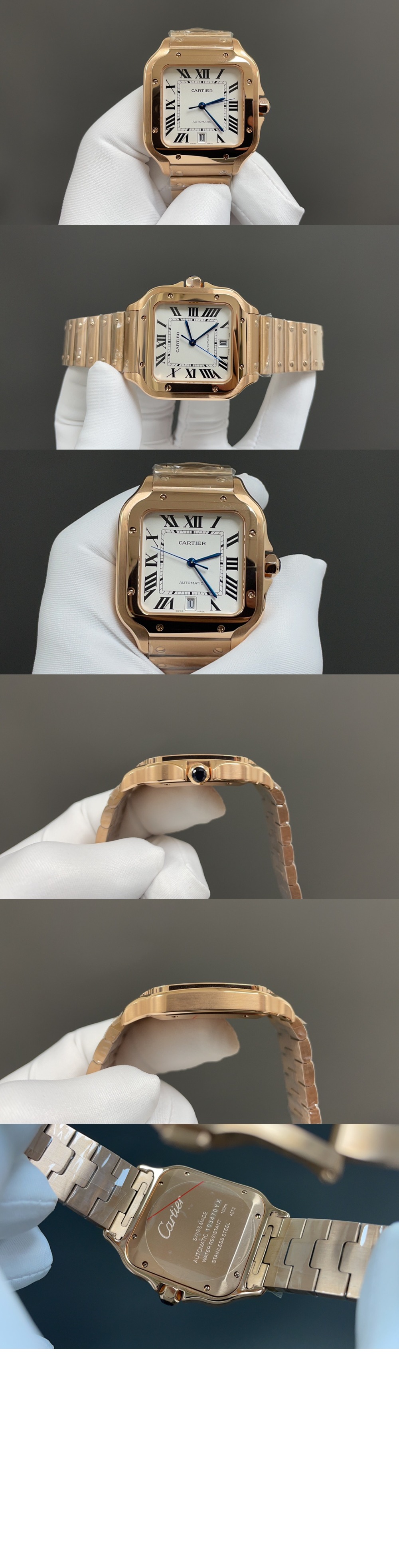 까르띠에 산토스 드 까르띠에 금통 39.8 WGSA0007