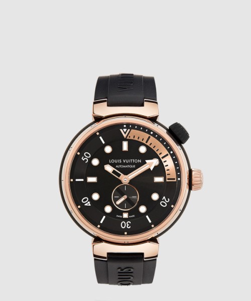 루이비통 땅부르 스트리트 다이버 오토매틱 44 QA123A