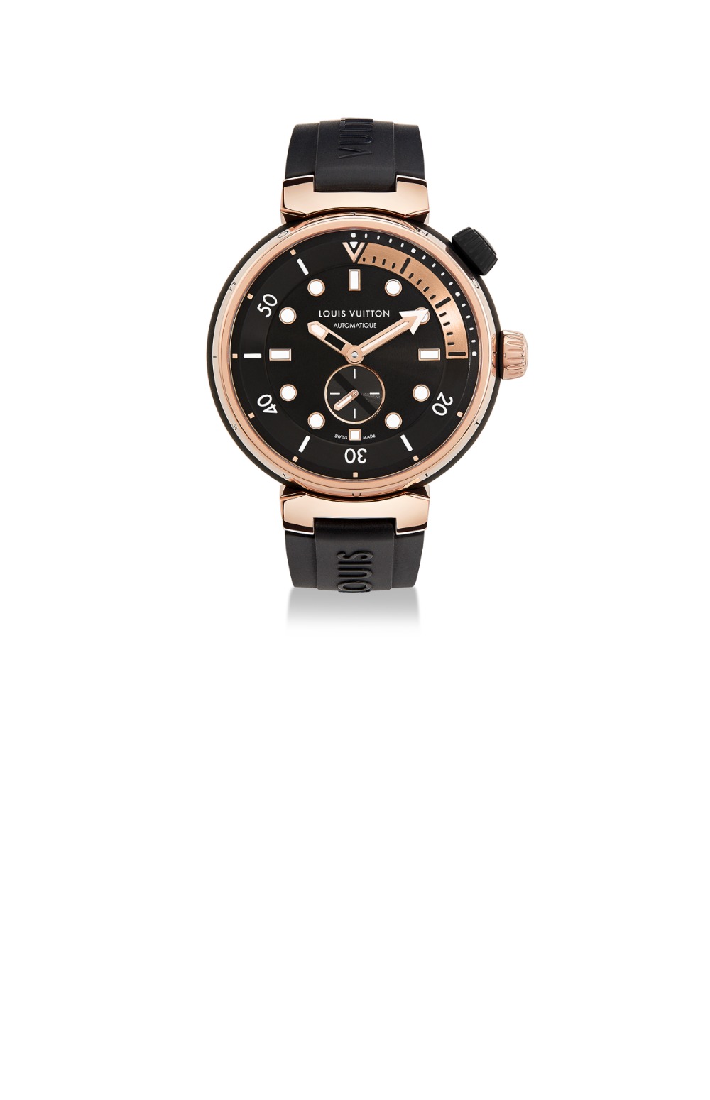 루이비통 땅부르 스트리트 다이버 오토매틱 44 QA123A