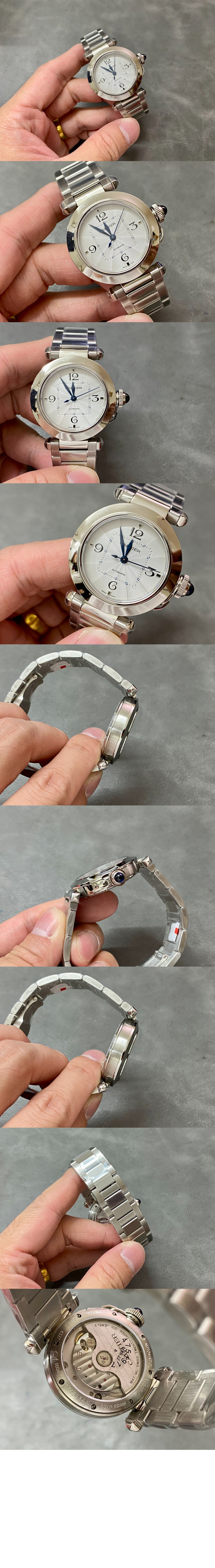 불가리 파샤 드 까르띠에 워치 35 WSPA0013