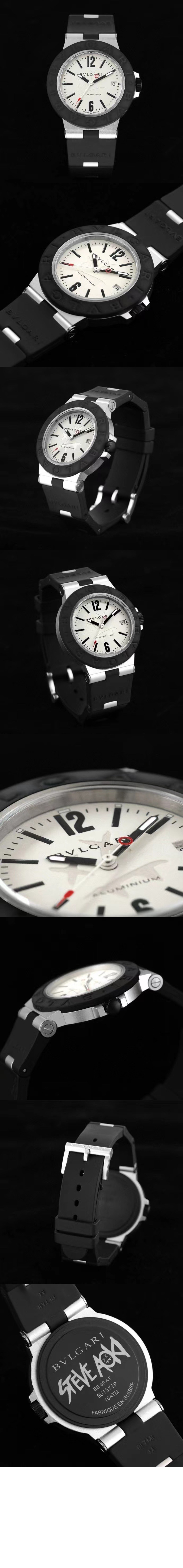 불가리 알루미늄 워치 40 103382