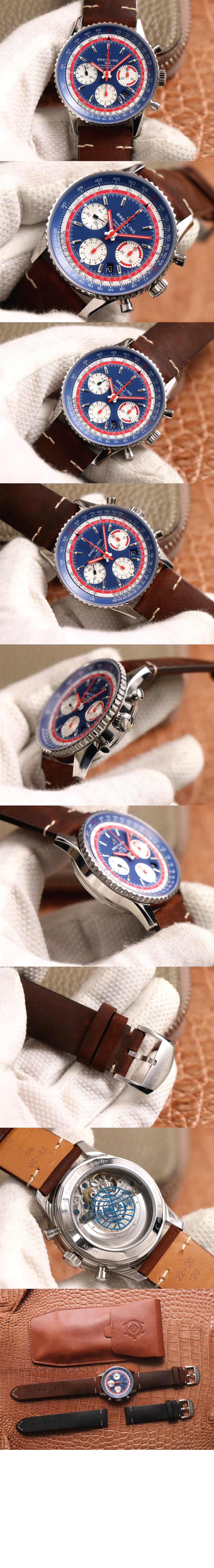 브라이틀링 내비타이머 B01 크로노그래프 43 팬암 AB01212B