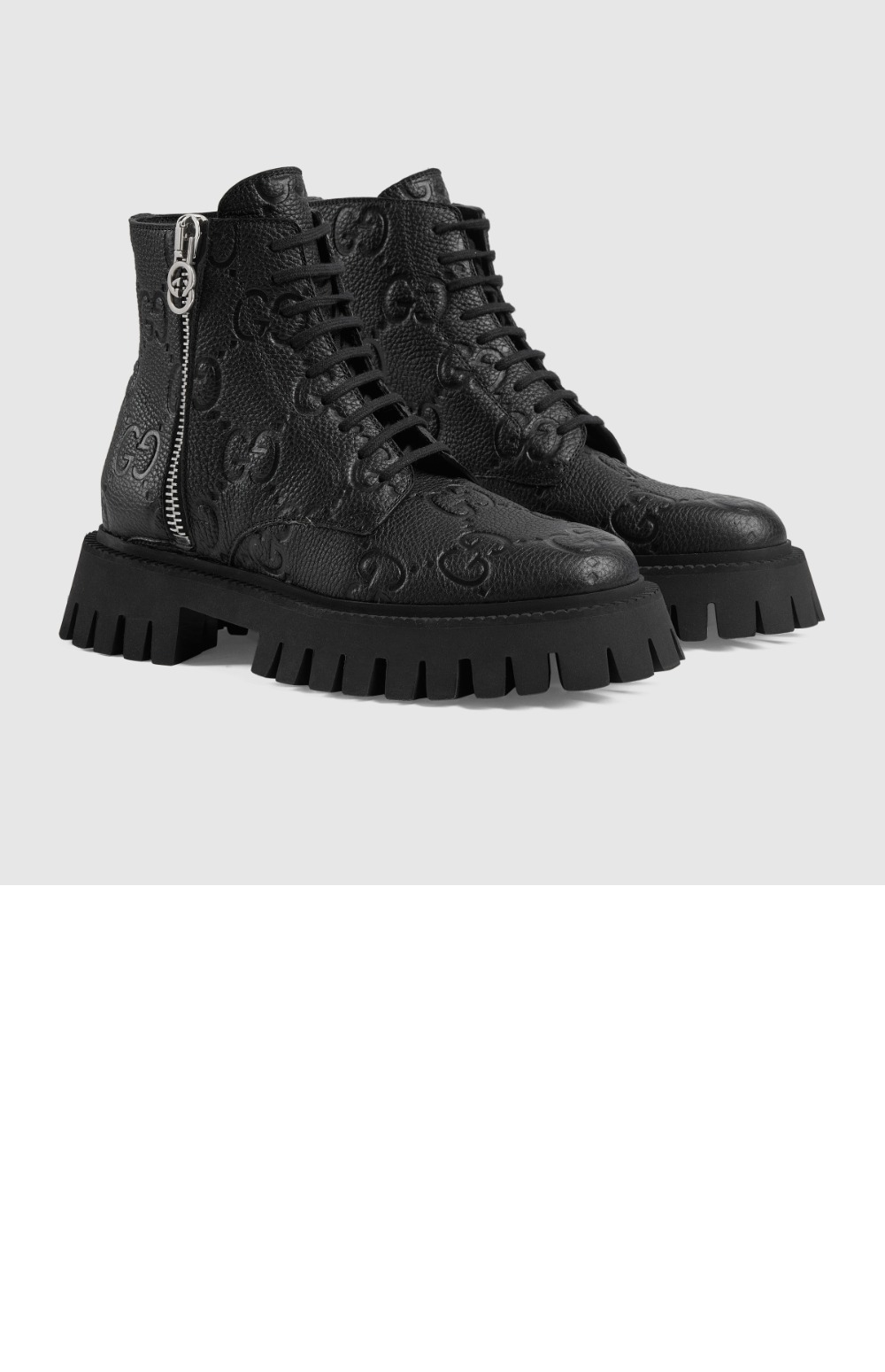 구찌 GG 레더 부츠 751712