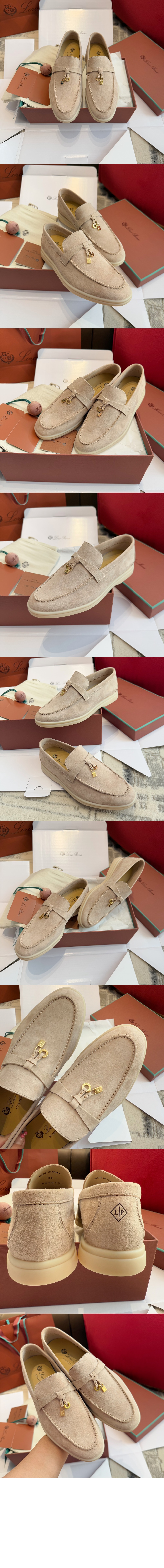 로로피아나 스웨이드 로퍼 FAL5899