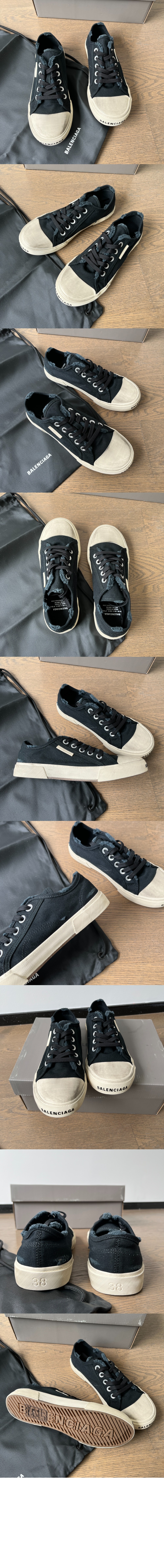 발렌시아가 파리 로우 탑 스니커즈 688757