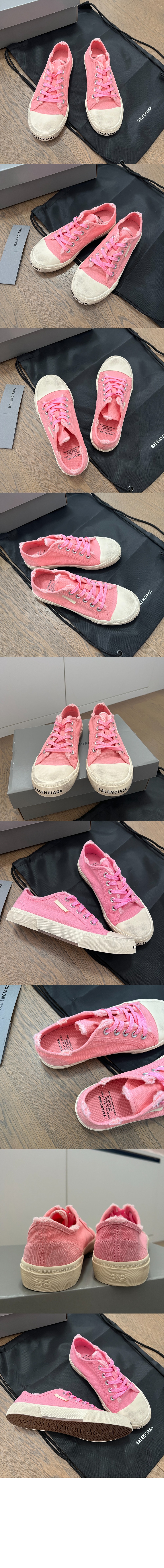 발렌시아가 파리 로우 탑 스니커즈 688757