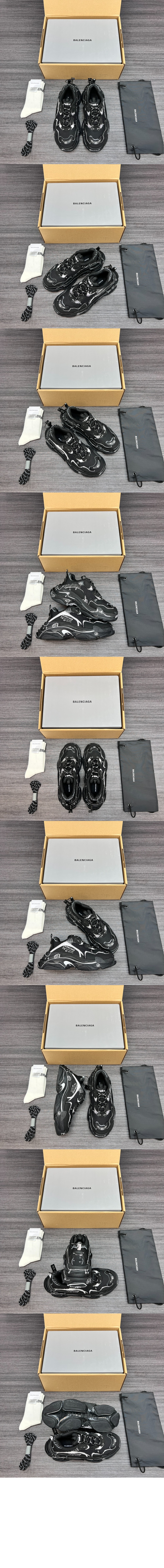 발렌시아가 트리플 S 스니커즈 524039