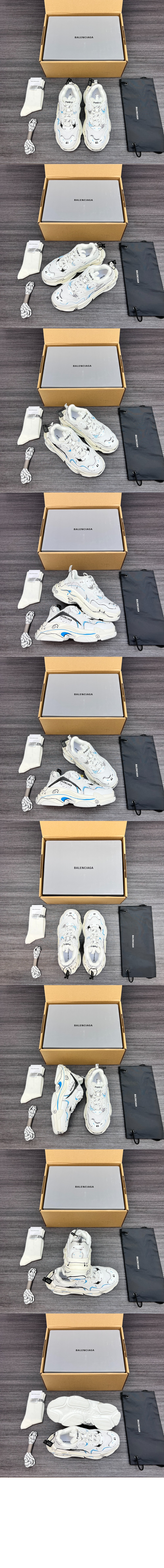 발렌시아가 트리플 S 스니커즈 524039