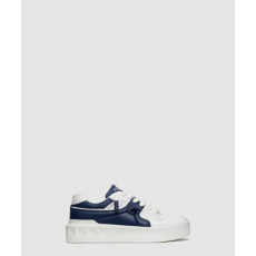 발렌티노 ONE STUD 스웨이드 로우컷 스니커즈