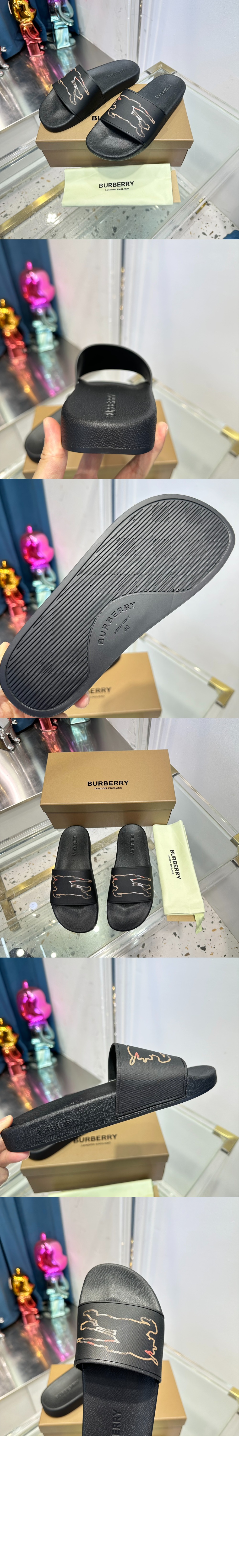 버버리 슬라이드 80718491