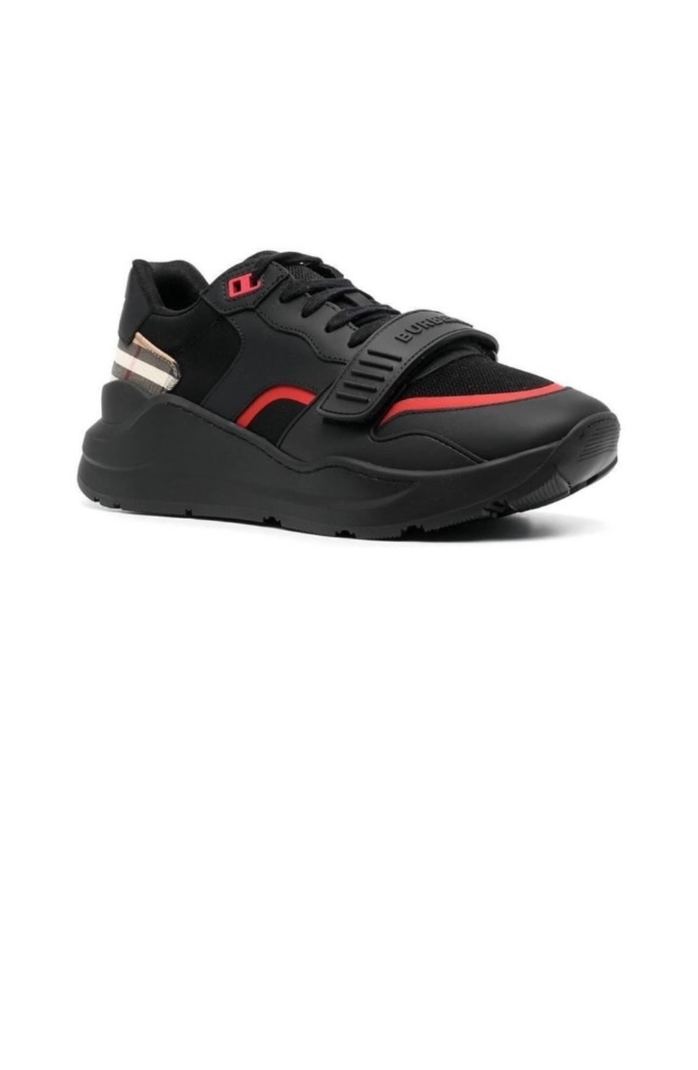 버버리 나일론 빈티지 체크 스니커즈 80569201