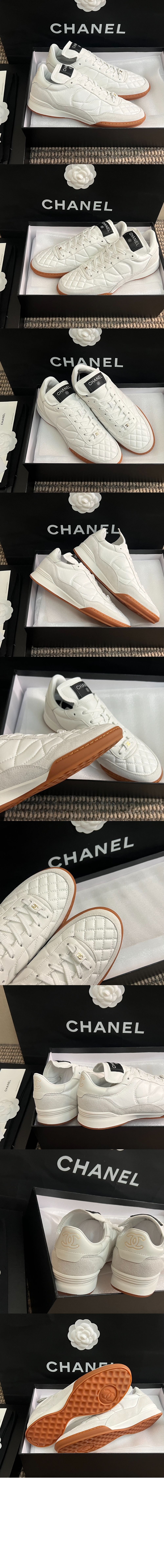 샤넬 클래식 로고 포스 스니커즈 G45336