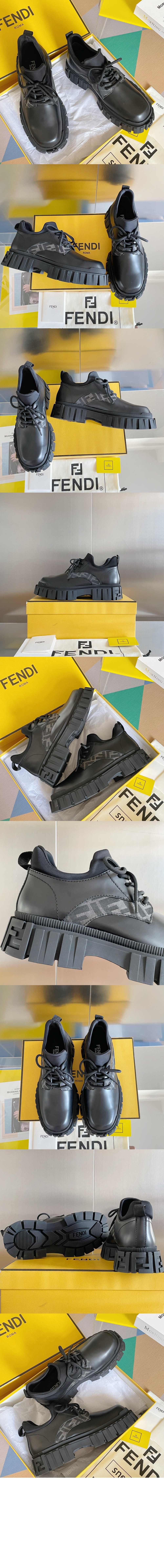 펜디 포스 레이스업 로퍼 7L1459