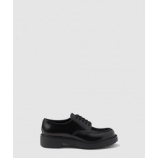 프라다 브러쉬드 가죽 더비 슈즈 2EG445