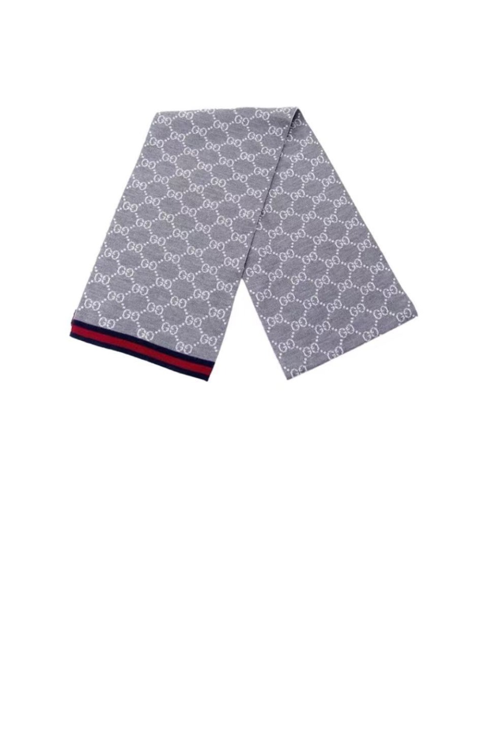 구찌 GG 자카드 패턴 니트 스카프 325806