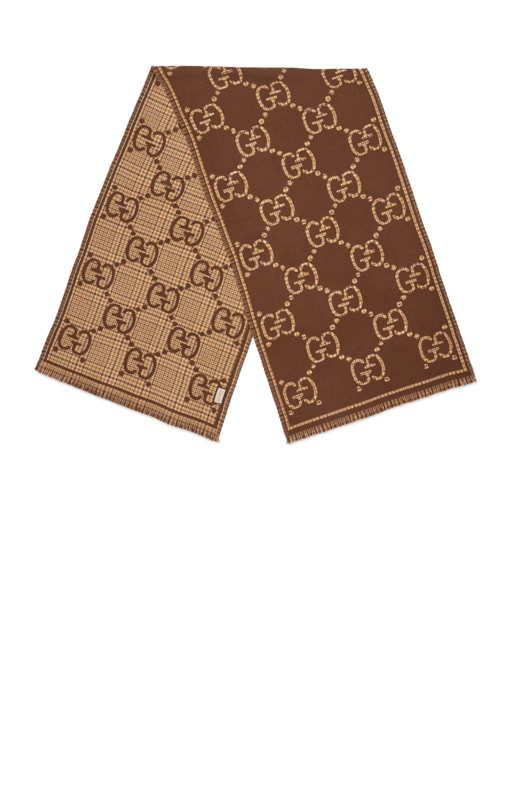 구찌 GG 울 스카프 660025