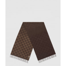 구찌 태슬 디테일의 GG 자카드 니트 스카프 764634