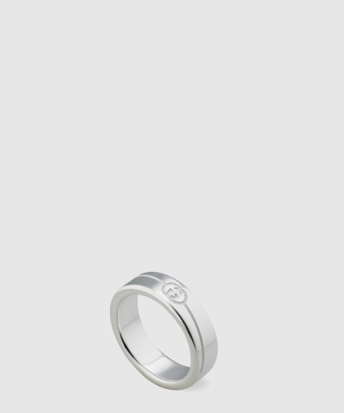 구찌 다이애그널 인터로킹 G 반지 774052