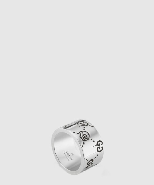 구찌 고스트 링 실버링 반지 455319