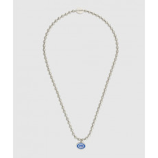 구찌 인터로킹 G 볼 체인 목걸이 753438