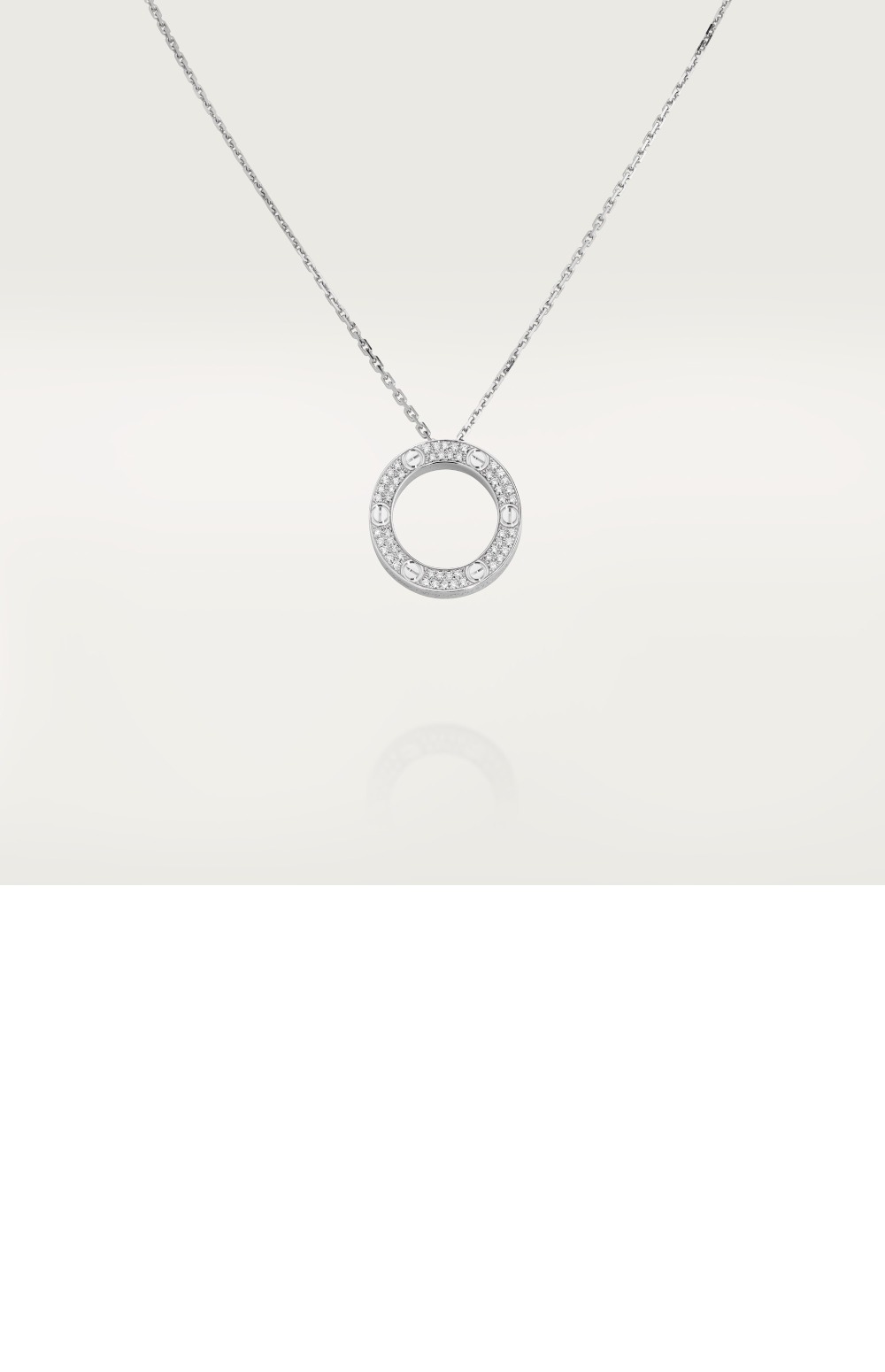 까르띠에 LOVE 네크리스 B7058000